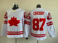 Men's Toronto Maple Leafs Sidney Crosby #87 White Player Game Jersey1