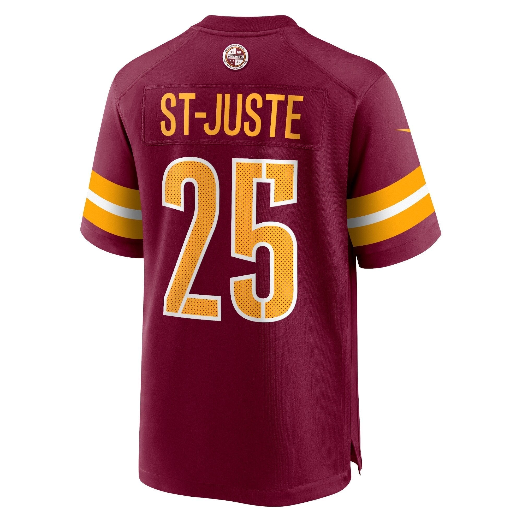 Benjamin St-Juste Washington Commanders Nike   Game Jersey - Burgundy