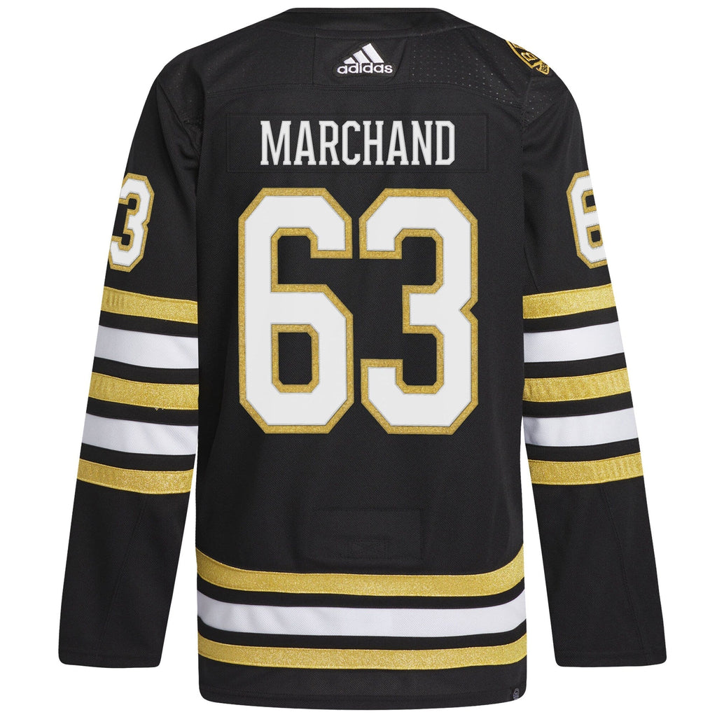 Brad Marchand Boston Bruins   Primegreen 100th Anniversary   Jersey - Black
