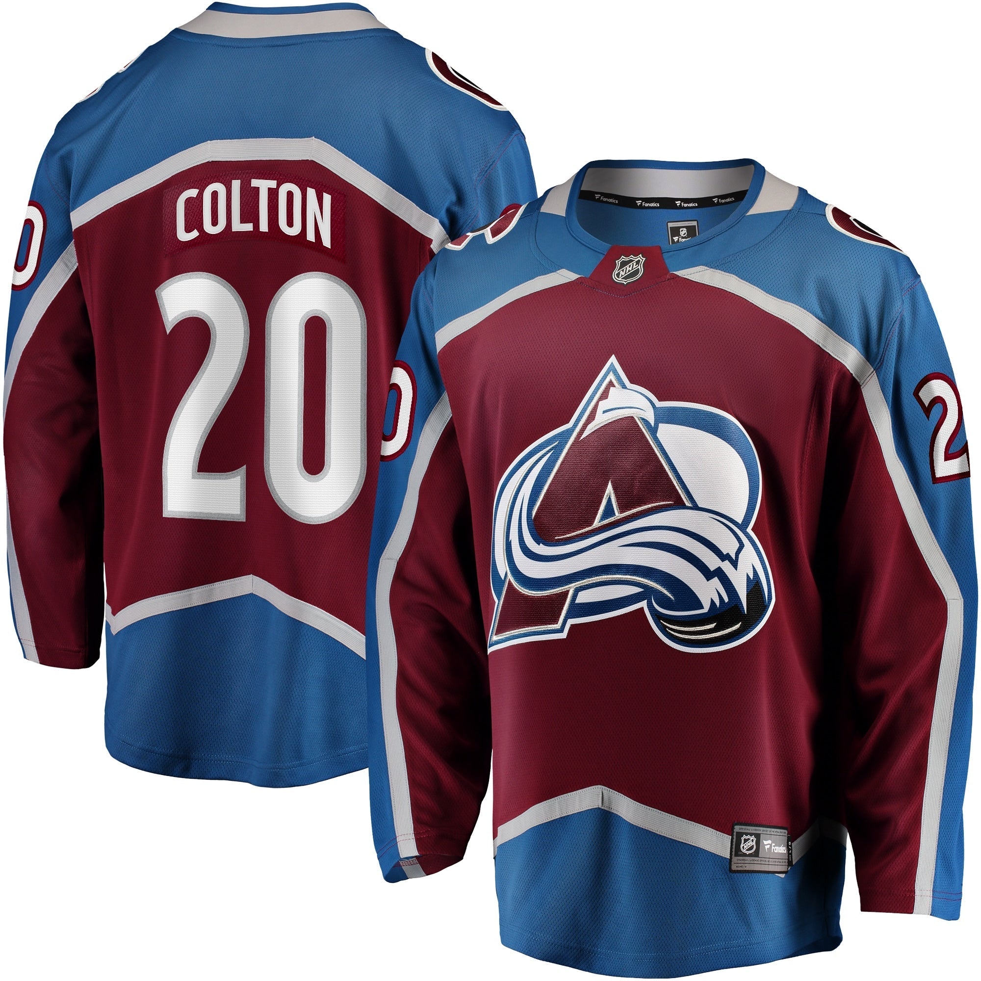 Ross Colton Colorado Avalanche   Home Breakaway Jersey - Maroon