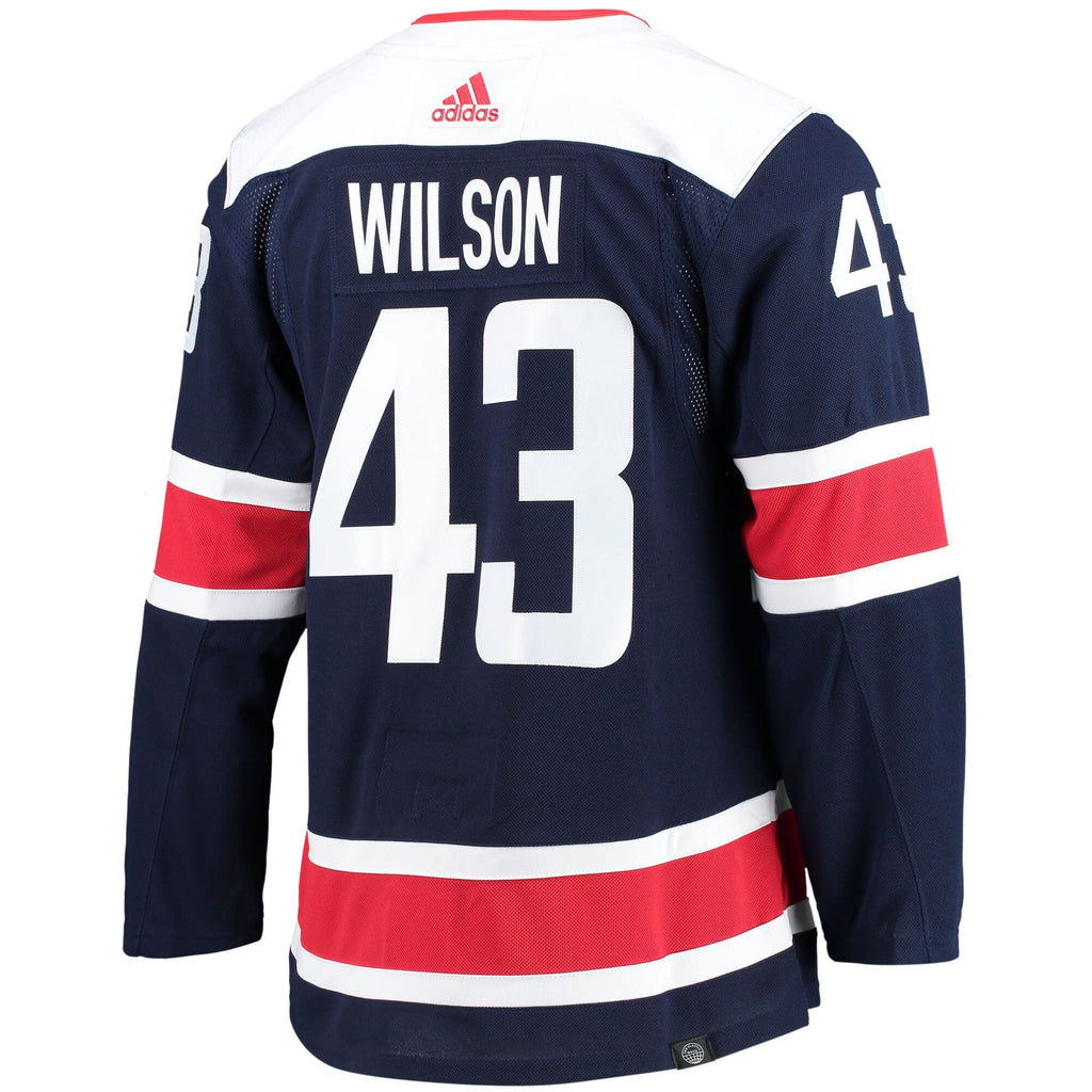 Men's Washington Capitals Tom Wilson Navy Jersey
