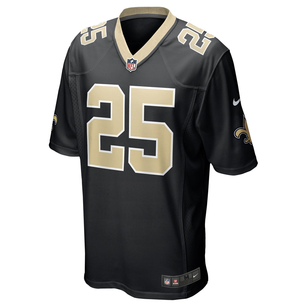 Kendre Miller New Orleans Saints Nike Team Game Jersey -  Black