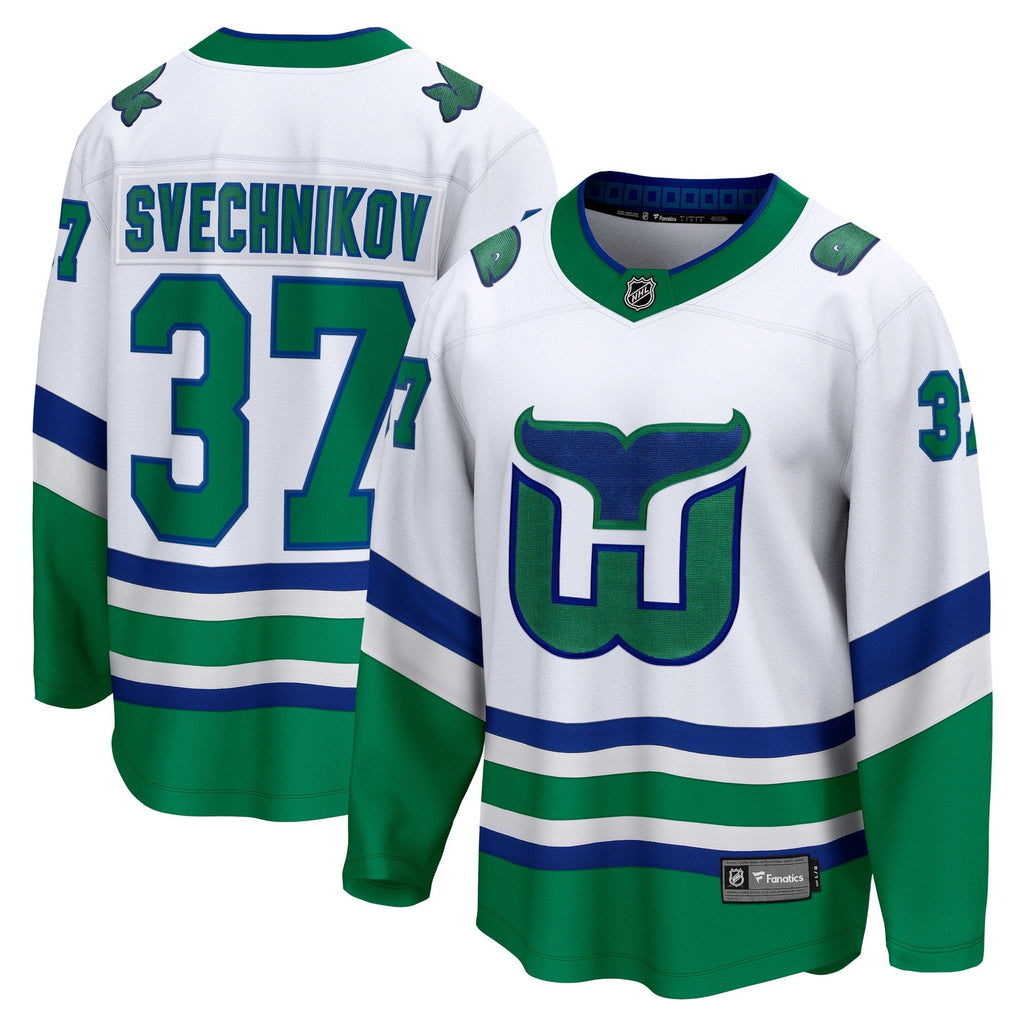 Andrei Svechnikov Carolina Hurricanes   Whalers Premier Breakaway Jersey - White