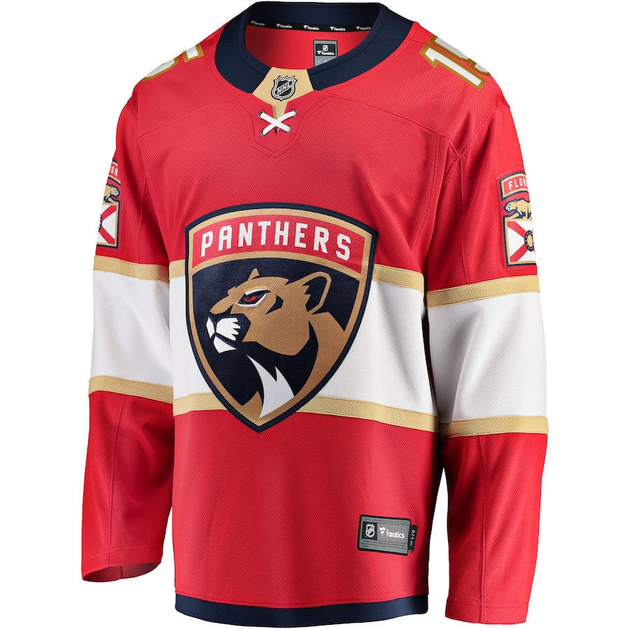 Anton Lundell Florida Panthers   Home Breakaway  Jersey - Red