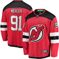 Men's New Jersey1 Devils Dawson Mercer #91 Red Player Game Jersey1