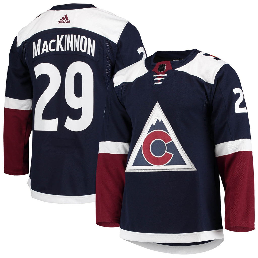 Nathan MacKinnon Colorado Avalanche   Alternate Primegreen   Jersey - Navy