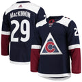 Nathan MacKinnon Colorado Avalanche   Alternate Primegreen   Jersey - Navy