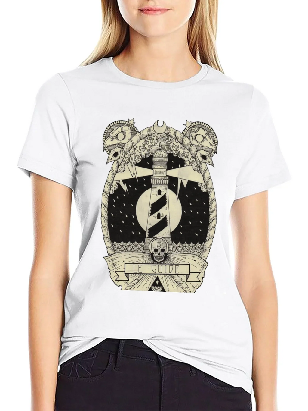 Le Guide Lighthouse Graphic T-Shirt