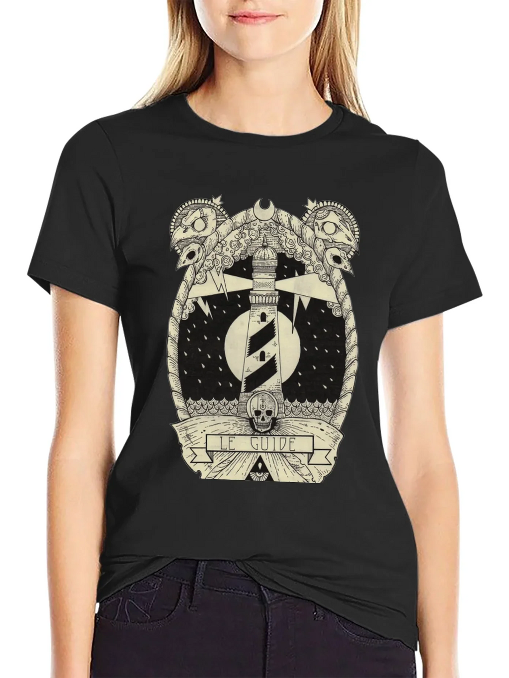 Le Guide Lighthouse Graphic T-Shirt