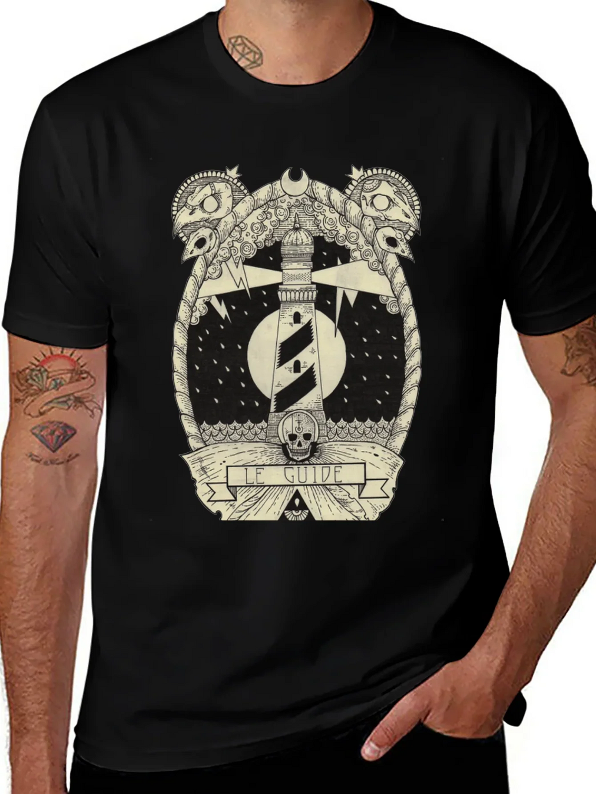 Le Guide Lighthouse Graphic T-Shirt