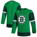 Boston Bruins   2023 St. Patrick's Day Primegreen   Jersey - Kelly Green