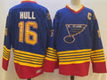 Men's St. Louis Blues Brett Hull #16 Blue Breakaway Player Jersey1