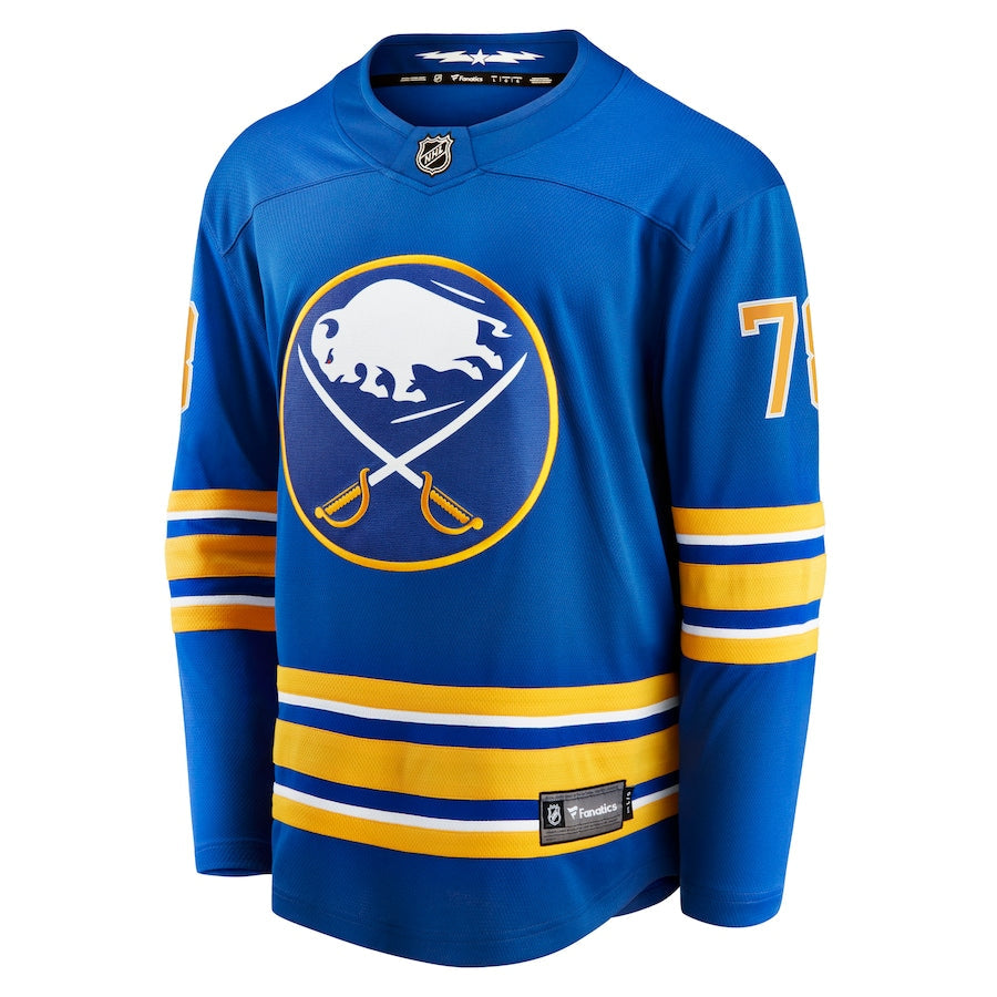 Jacob Bryson Buffalo Sabres   Home Breakaway  Jersey - Royal