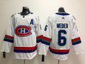 Men's Montreal Canadiens Shea Weber #6 White Player Game Jersey1