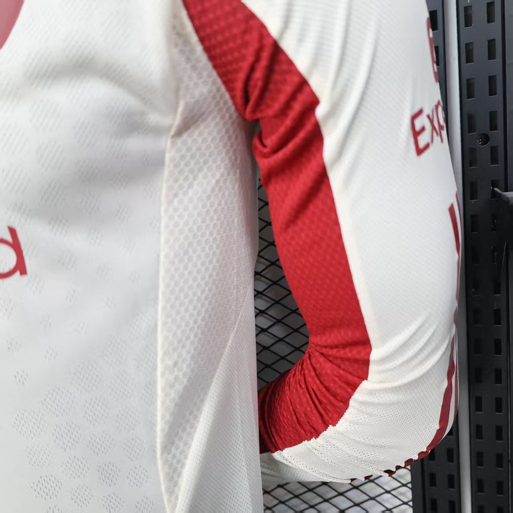 2025-26 Liverpool Away Long Sleeve Player Edition Jersey - Men's