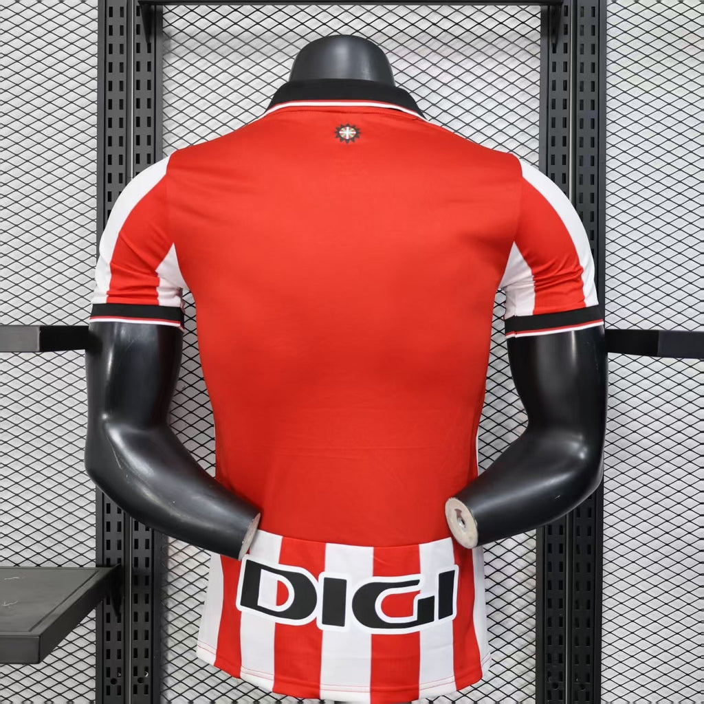 2025-26 Athletic Bilbao Home Player Version Jersey - Men's