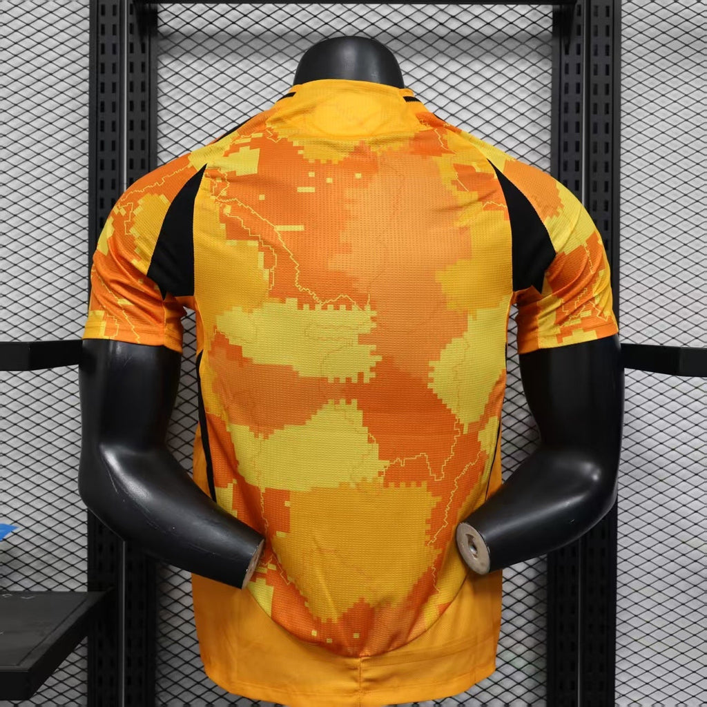 2025-26 Paris Saint-Germain Second Away Yellow Player Version Jersey-Men's