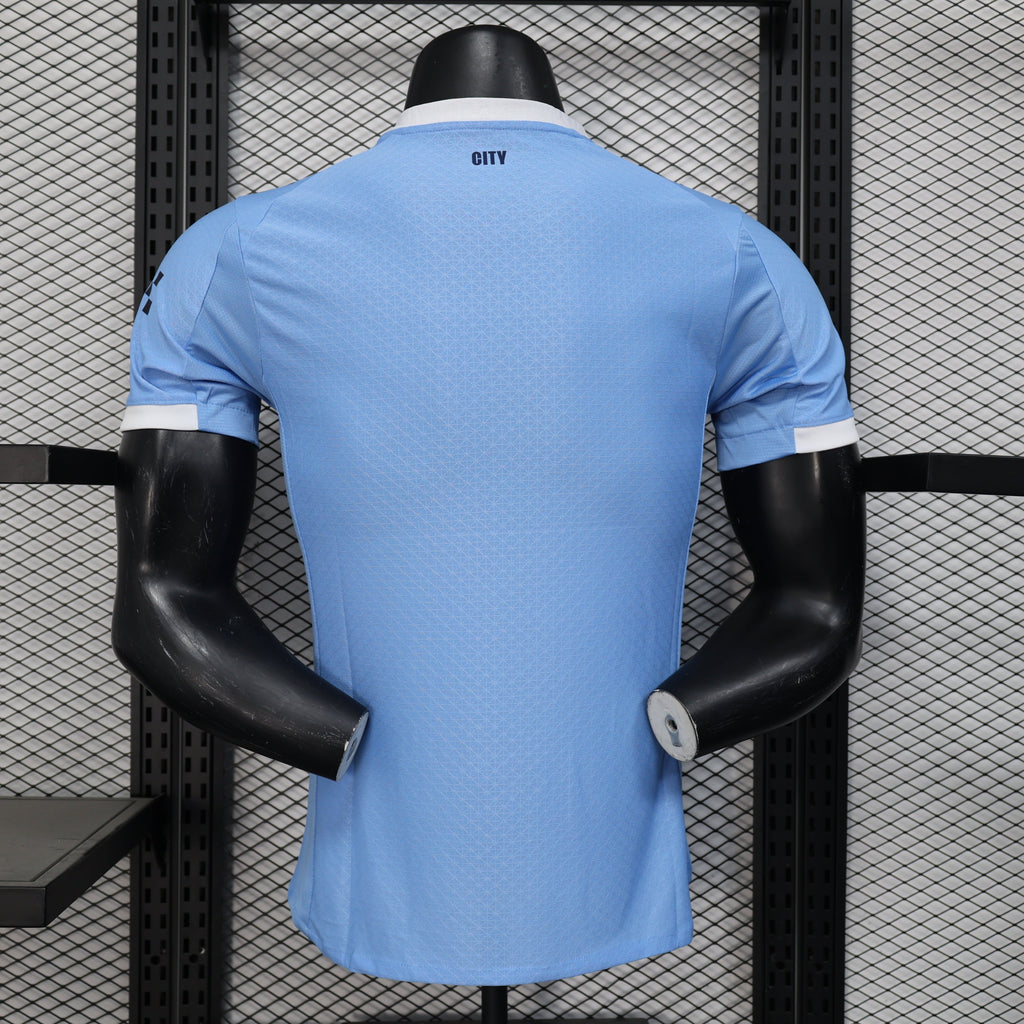 2025-26 Manchester City Home Player Version Jersey - Men's