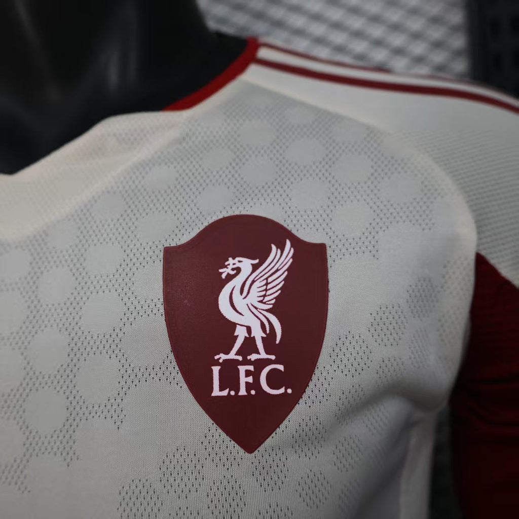 2025-26 Liverpool Away Long Sleeve Player Edition Jersey - Men's