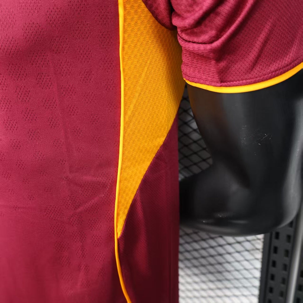 2025-26 AS Roma Home Player Edition Jersey - Men