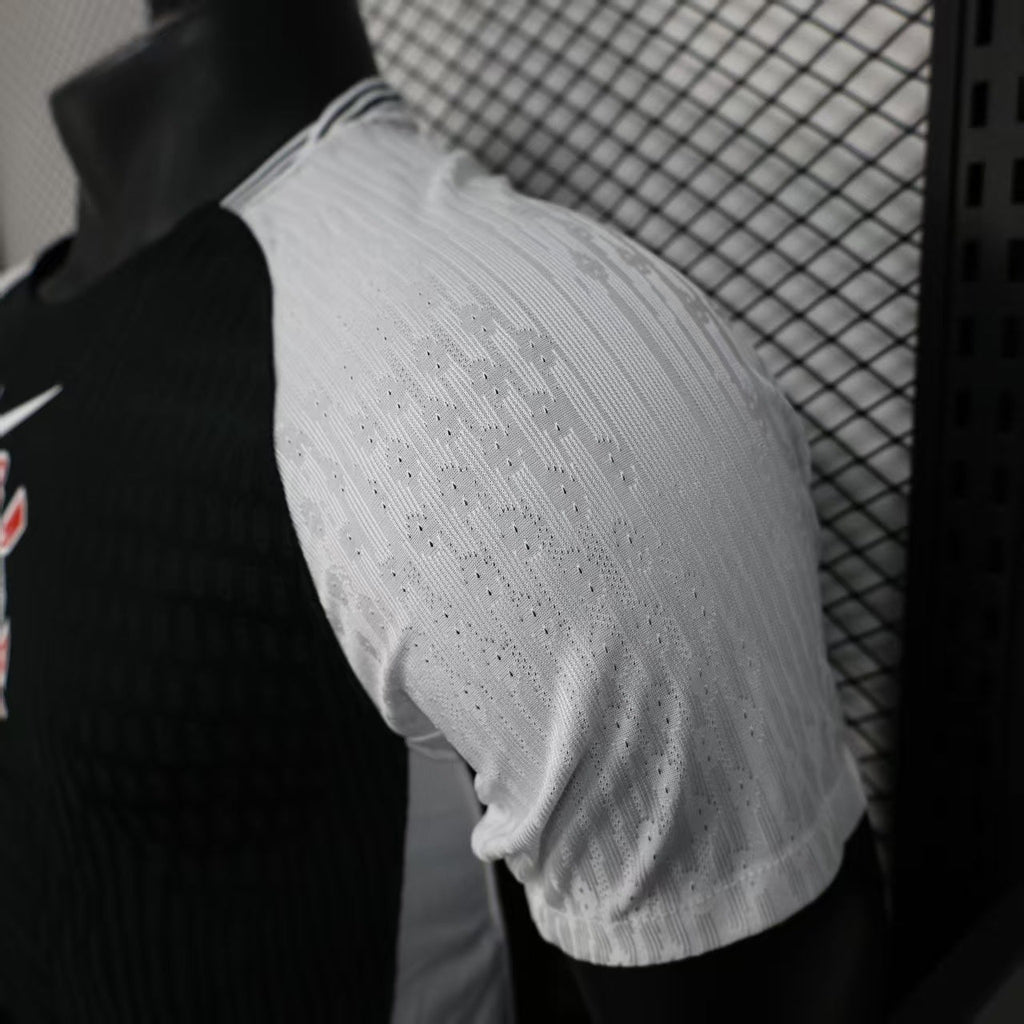 2025-26 Corinthians Away Black Player Version Jersey - Men's