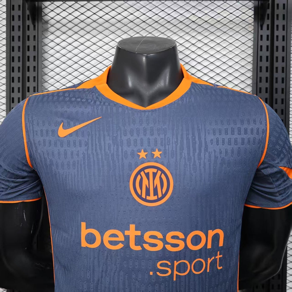 2025-26 Inter Milan Second Away Player Version Jersey - Men's