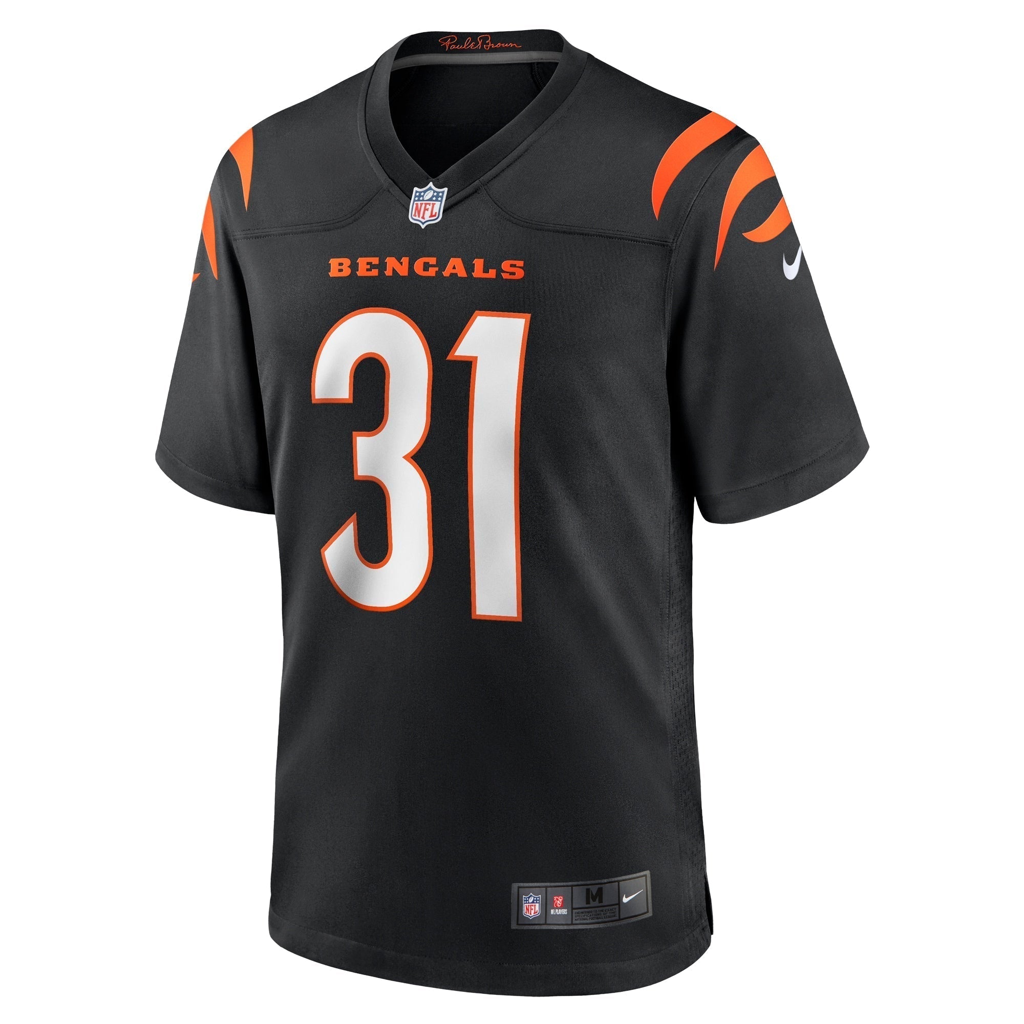 Ickey Woods Cincinnati Bengals Nike Retired   Game Jersey - Black