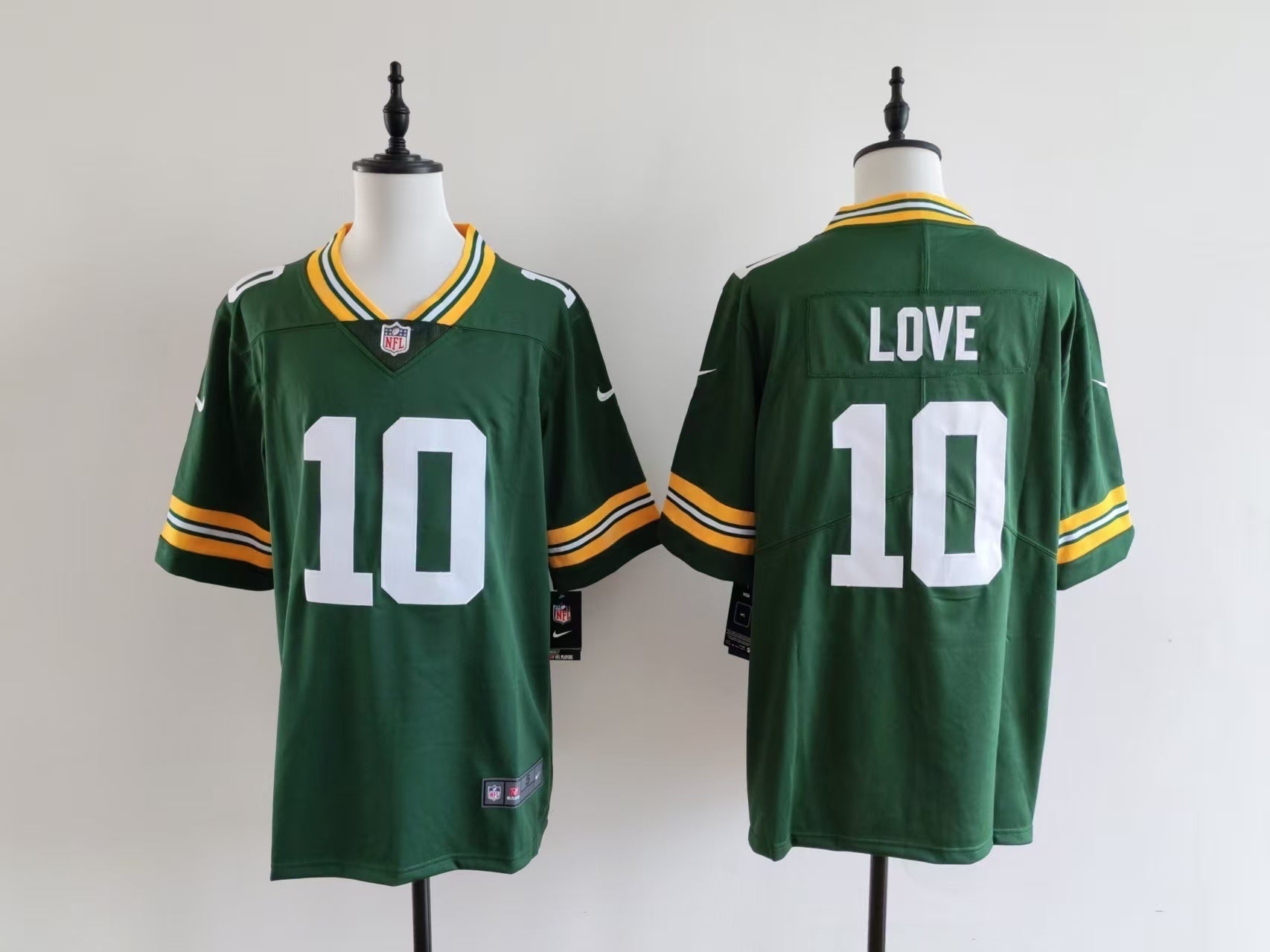 Men's Green Bay Packers Jordan Love Nike Jersey -  Green