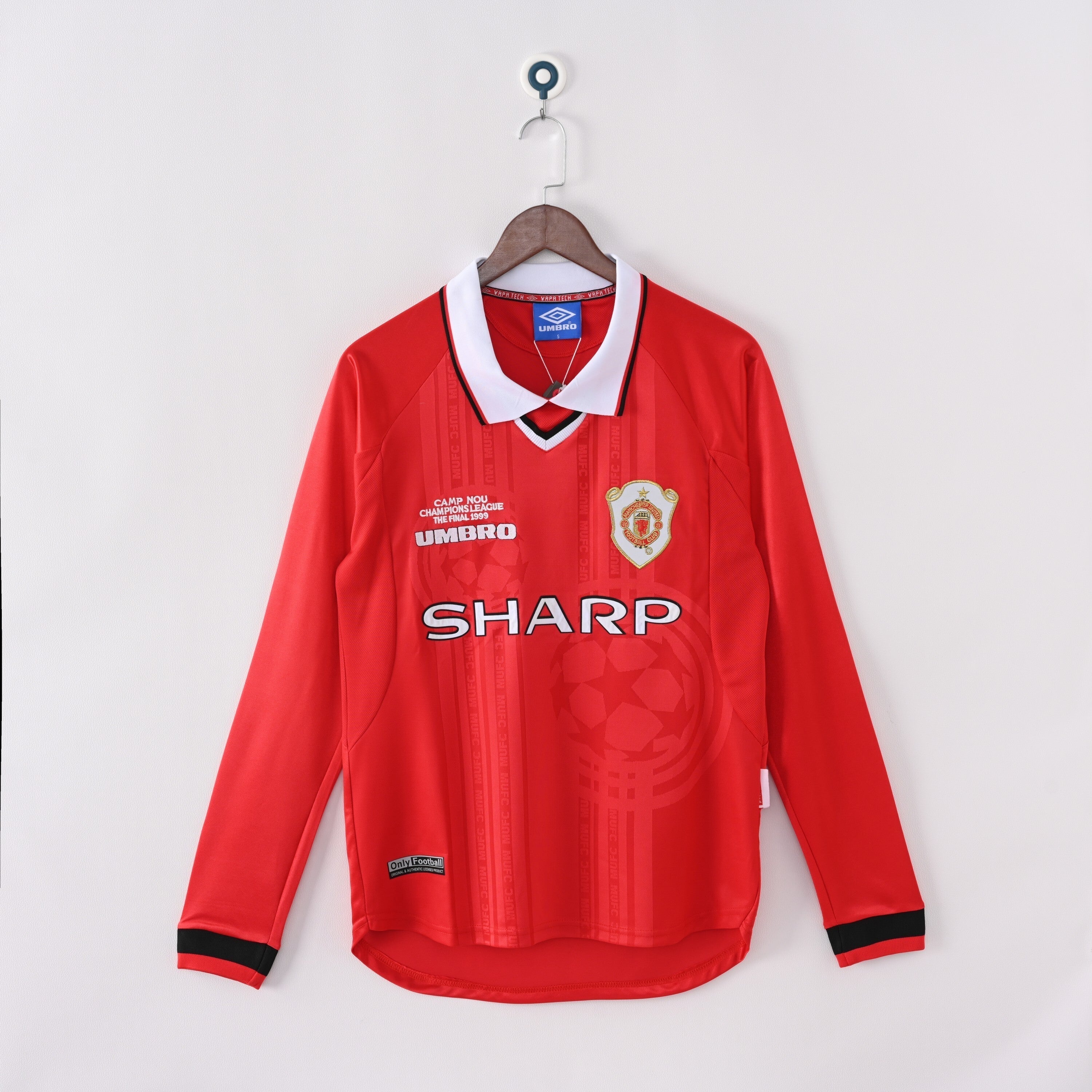 1999 Manchester United Home Long Sleeve