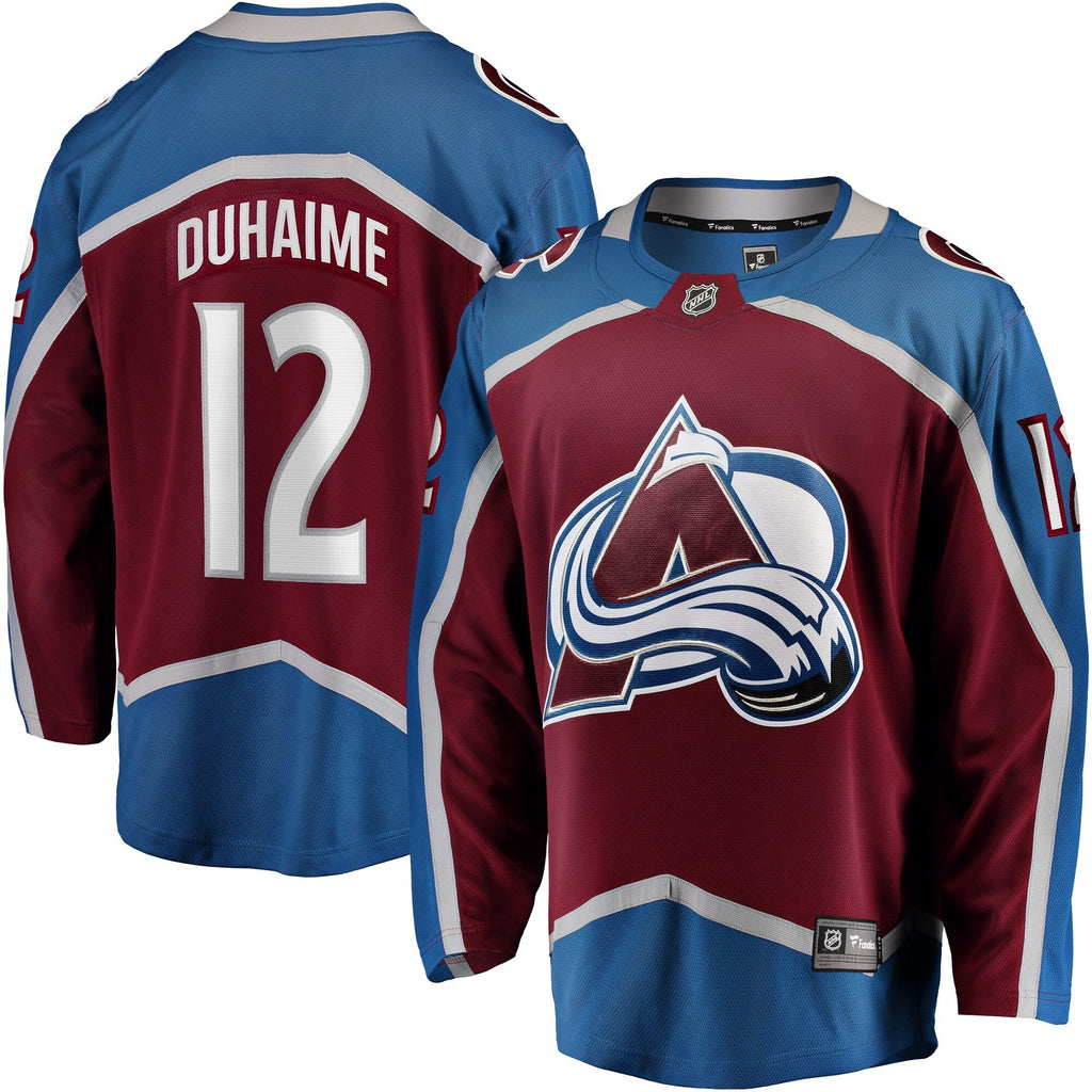 Brandon Duhaime Colorado Avalanche   Home Premier Breakaway  Jersey - Maroon