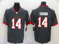 Men's Tampa Bay Buccaneers Chris Godwin #14 Gray Game Jersey1