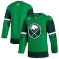 Buffalo Sabres   2023 St. Patrick's Day Primegreen   Jersey - Kelly Green