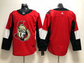Men's Ottawa Senators Red Home Authentic Blank Blank Jersey1