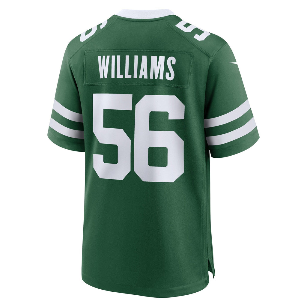 Quincy Williams New York Jets Nike  Game   Jersey ��������������������������� Legacy Green