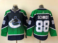 Men's Vancouver Canucks Nate Schmidt #88 Black Breakaway Jersey1