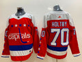 Men's Washington Capitals Braden Holtby #70 Red Breakaway Home Jersey1