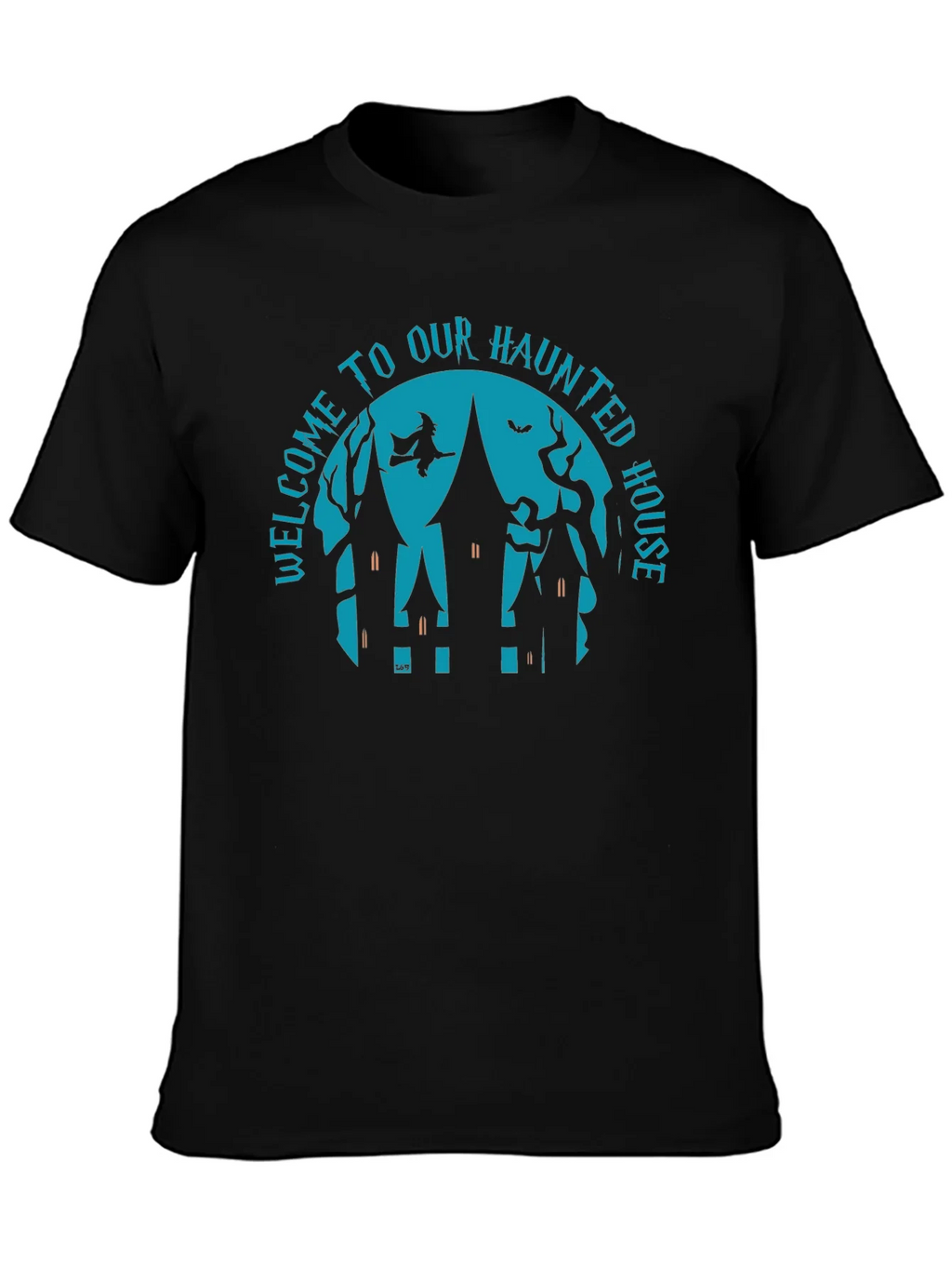 Haunted House Graphic Tee