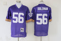 Men's Minnesota Vikings Chris Doleman Mitchell & Ness Purple Legacy Replica Jersey1