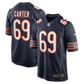 Ja'Tyre Carter Chicago Bears Nike Game   Jersey - Navy