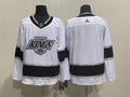 Men's Los Angeles Kings White 2021/22 Alternate Primegreen Authentic Blank Jersey1
