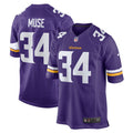 Nick Muse Minnesota Vikings Nike Home Game   Jersey - Purple