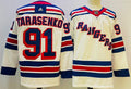 Men's New York Rangers Vladimir Tarasenko #91 White Player Jersey1