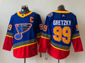 Men's St. Louis Blues Wayne Gretzky #99 Blue Breakaway Player Jersey1