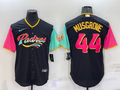 Men's San Diego Padres Joe Musgrove #44 Black Stitched Jersey1