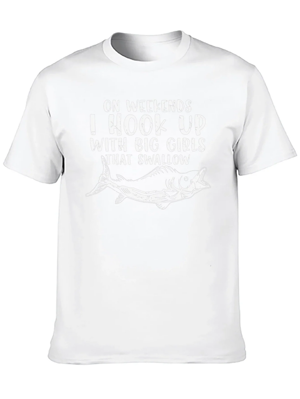 Hook Up Big Girls Fishing T-Shirt