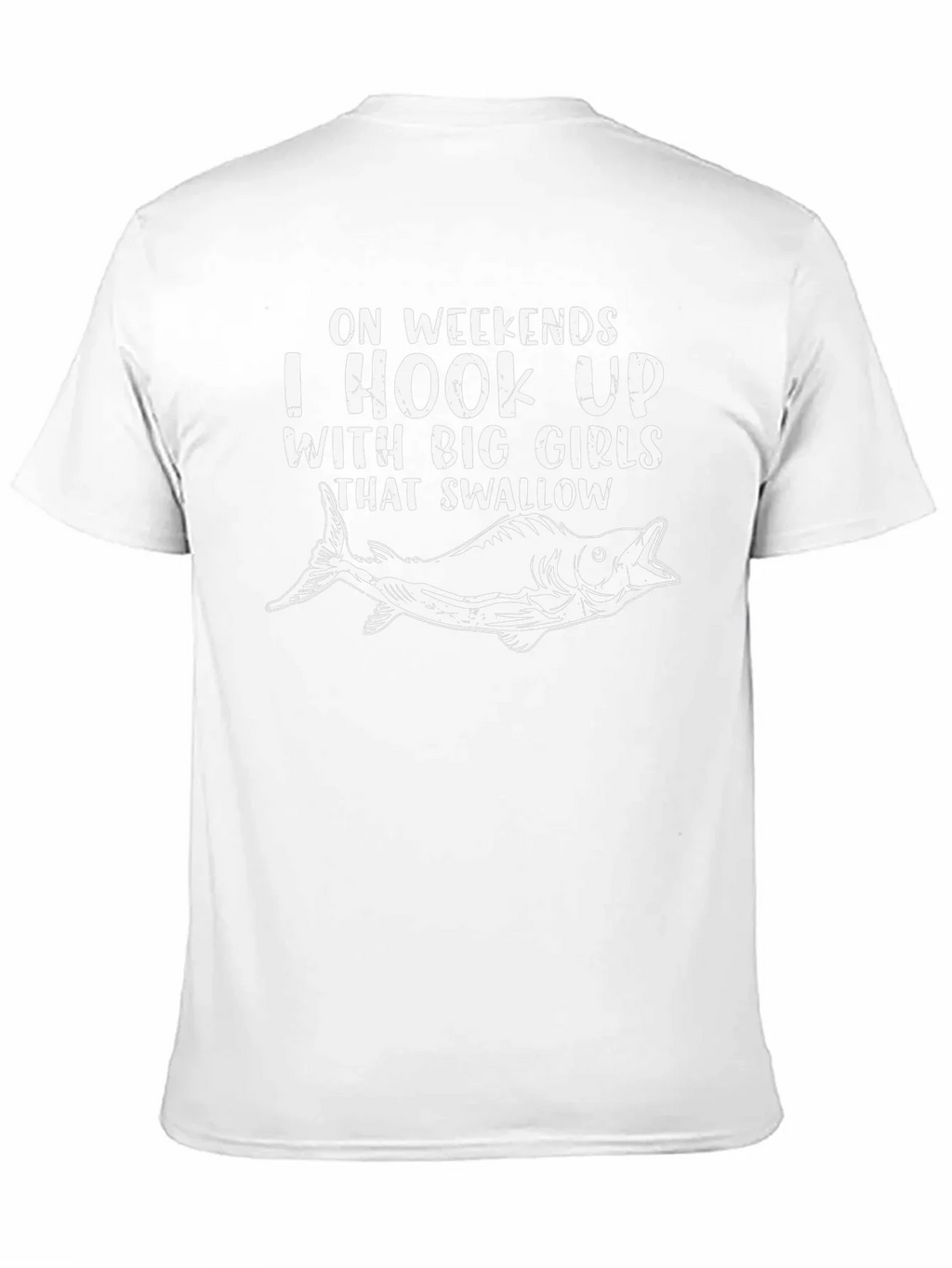 Hook Up Big Girls Fishing T-Shirt