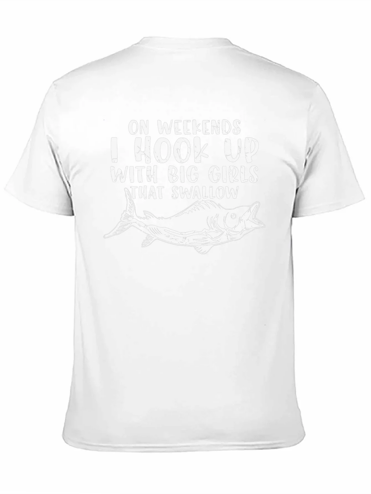 Hook Up Big Girls Fishing T-Shirt