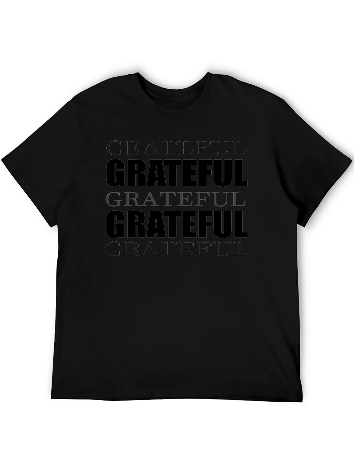 Grateful Graphic Tee - Soft Cotton Comfort