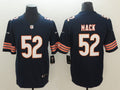 Men's Chicago Bears Khalil Mack #52 Navy Game Jersey1