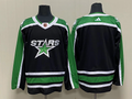 Men's Dallas Stars Black Blank Player Jersey1
